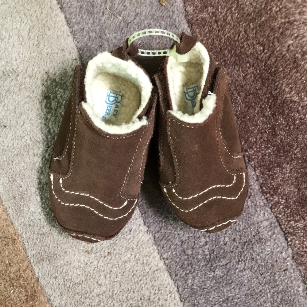 Baby Deer fleece-lined shoes